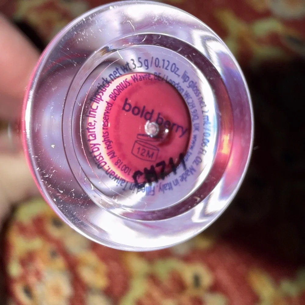 TARTE MARACUJA JUICY LIP SCULPTOR LIP‎ GLOSS LIPSTICK DUO BOLD BERRY PINK